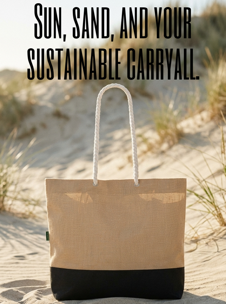 Mini sac fourre-tout Dotflakes – Corde en coton écologique | Élégant et durable