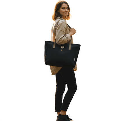 Norwena Minimalist Tote | Stylish and Durable Canvas Carryall - Norwena